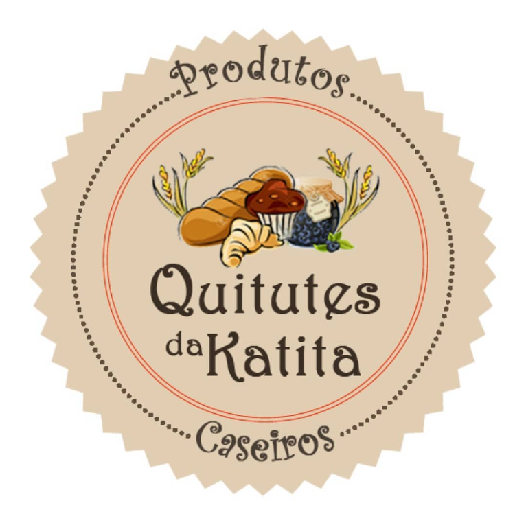 Logotipo Quitutes da Katita artesanal